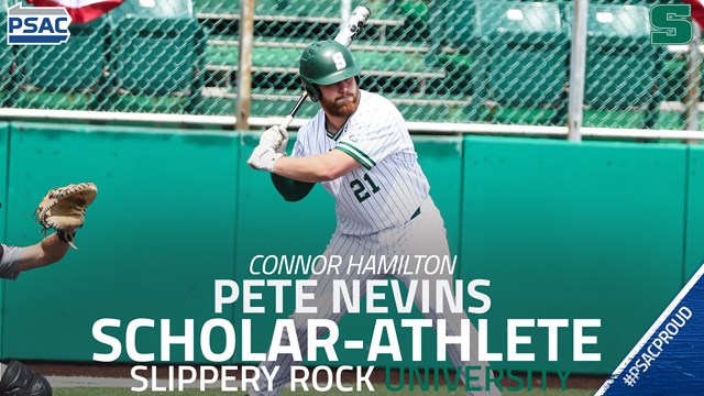 Connor Hamilton - Baseball - Slippery Rock University Athletics